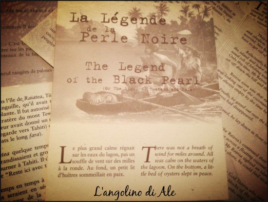 Leggenda perla nera polinesiana
