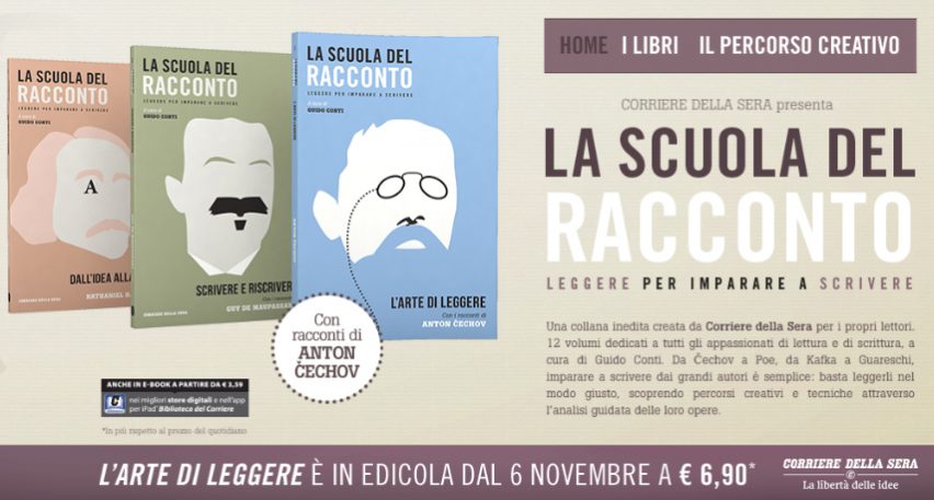 La scuola del racconto - Corriere della Sera - novembre 2014
