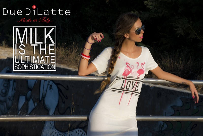 DuediLatte: Le t-shirt al latte la Capsule Collection di Hélène Battaglia