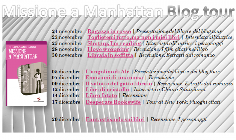 Missione a Manhattan di Chiara Santoianni - Blogtour