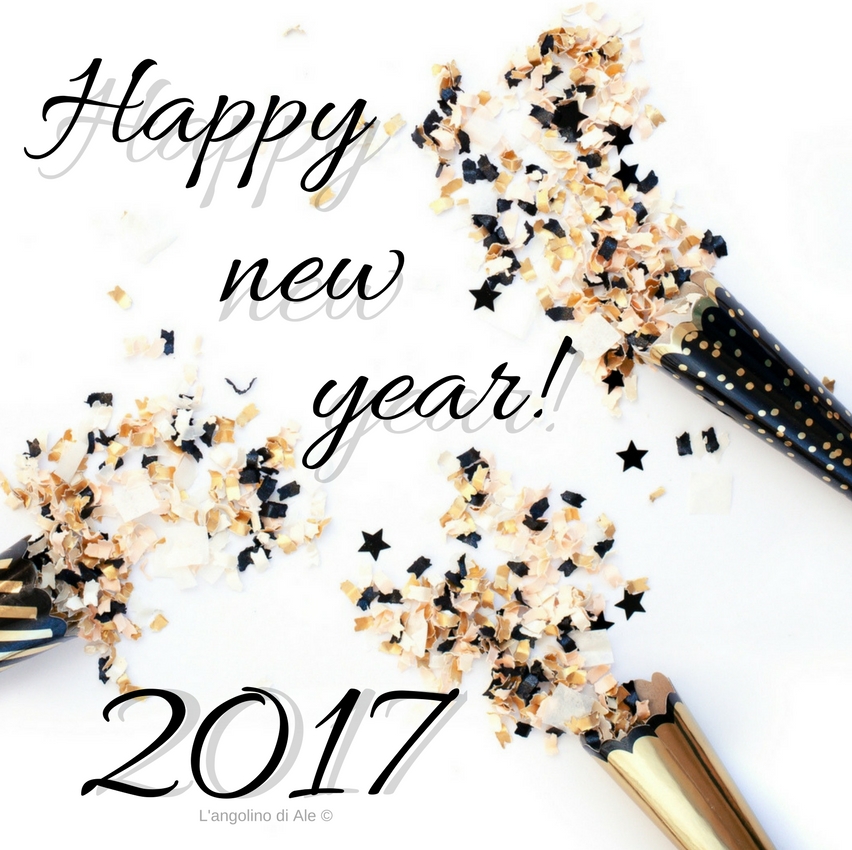 Happy new year 2017. Buon 2017