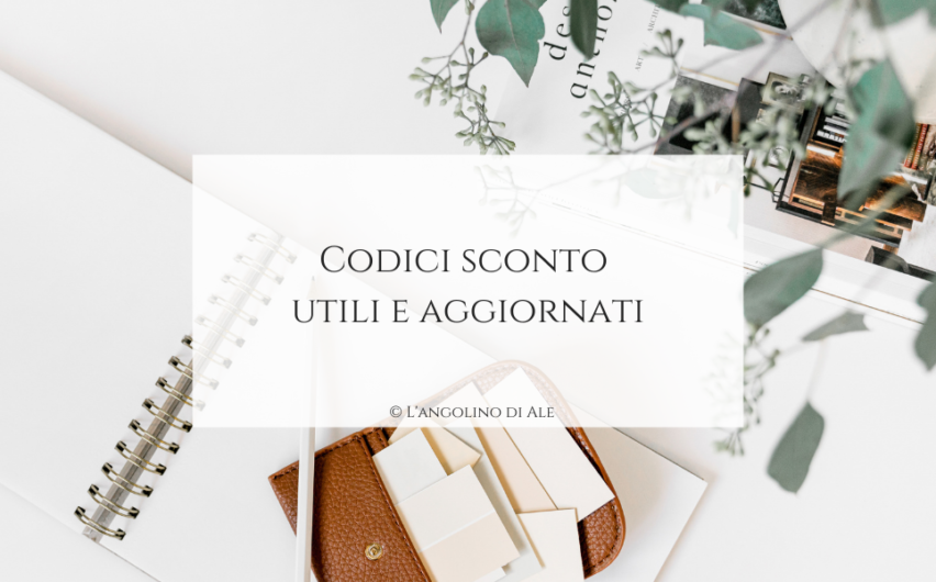 Codici sconto utili e aggiornati